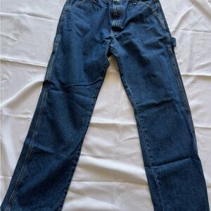 Wrangler Men's Carpenter Blue Denim Jeans